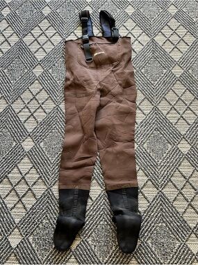 Simms Neoprene Stockingfoot Size Medium Fishing Waders Heavyweight USA